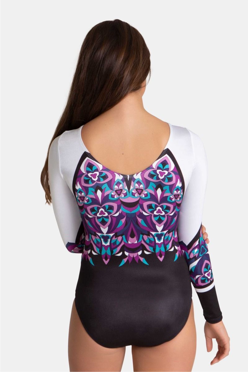SylviaP - Cathedral Long Sleeve Leotard