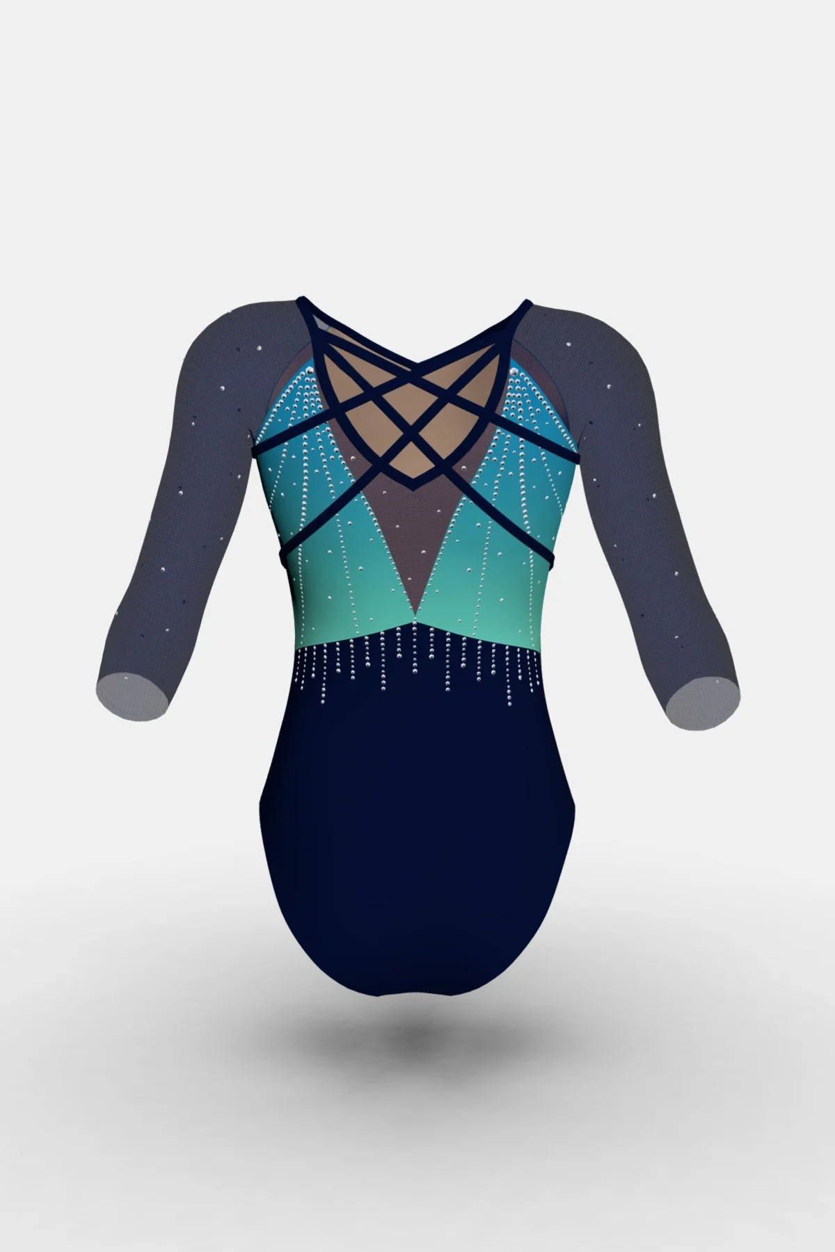 Wave Estelle Opt ¾ Slv Leotard