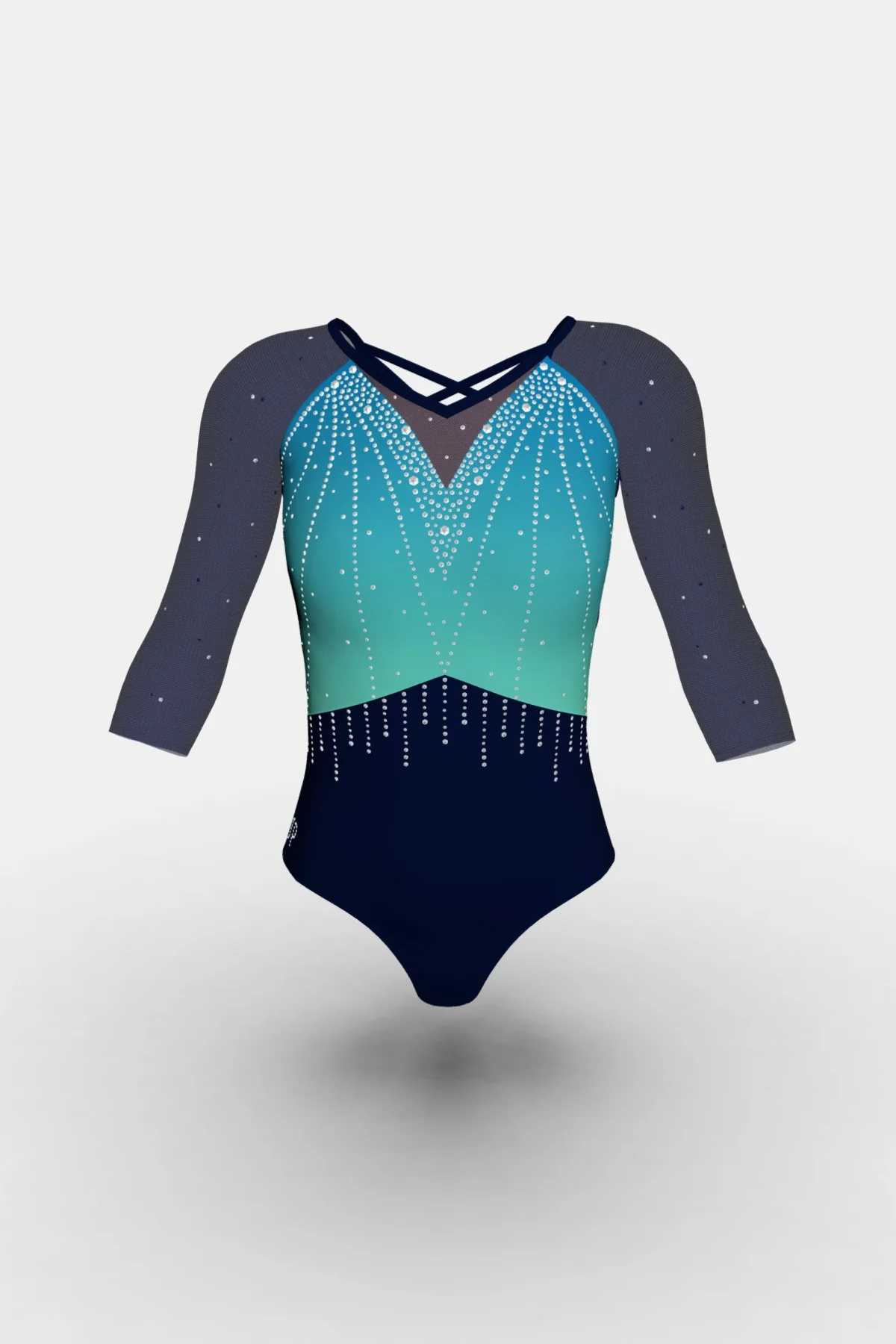 Wave Estelle Opt ¾ Slv Leotard