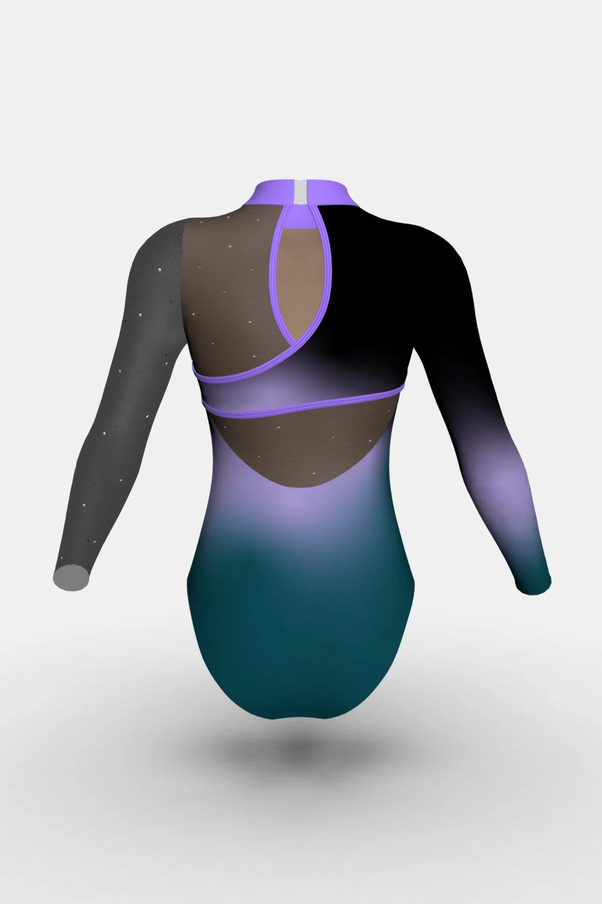 Team Light Crystal Opt 25 LS Leotard