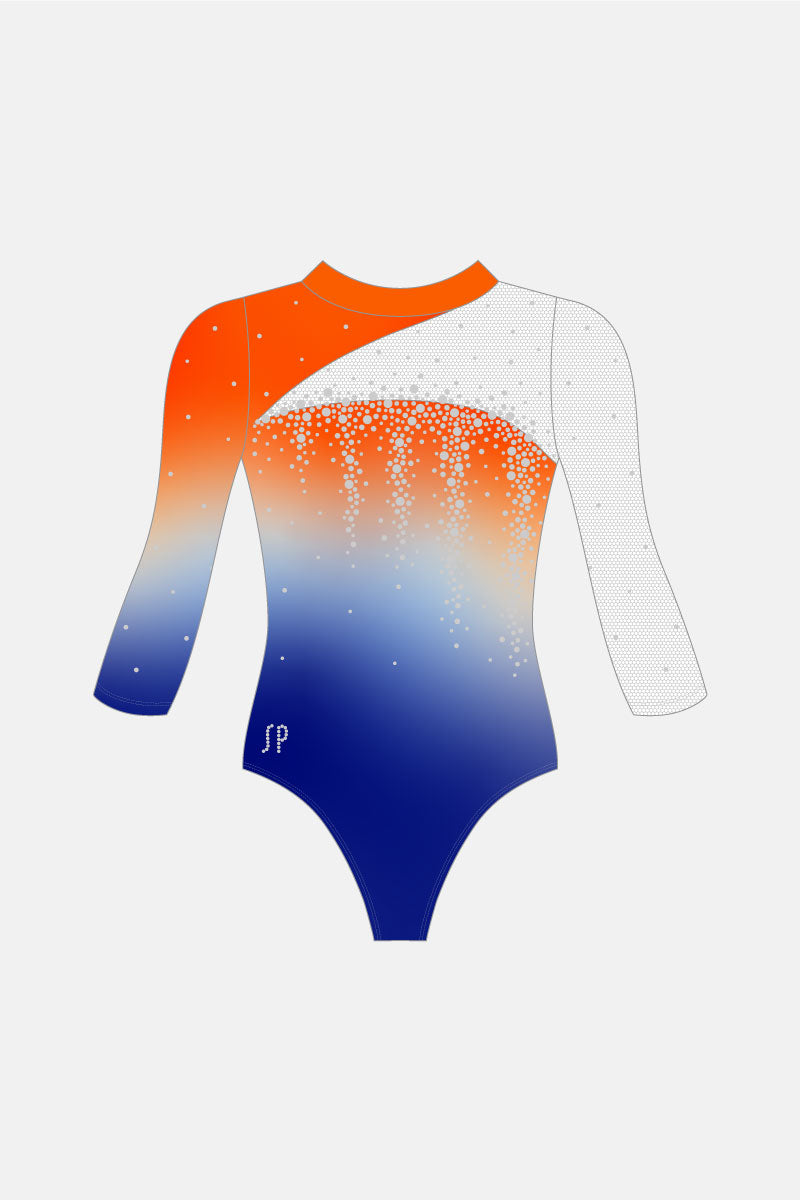 24 Team 3/4 Slv Leotard Shelf Bra