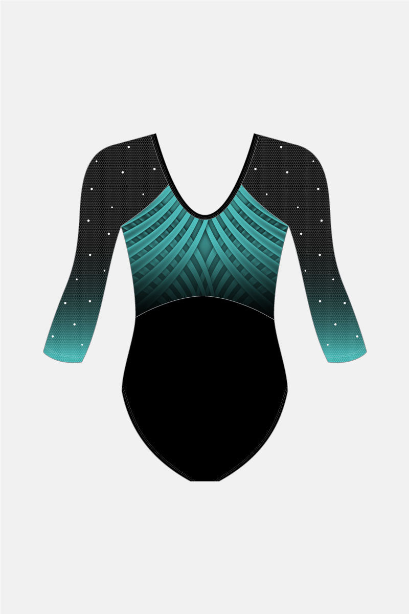 Team Azia 3/4 Slv Leotard