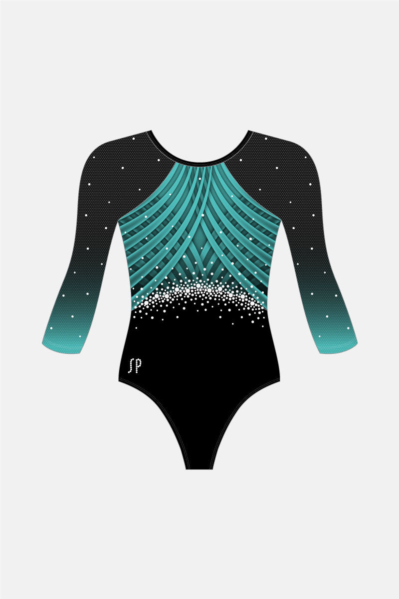 Team Azia 3/4 Slv Leotard