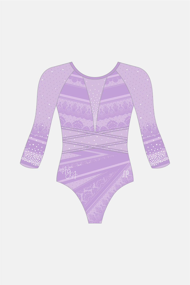 Vera 3/4 Sleeve Leotard