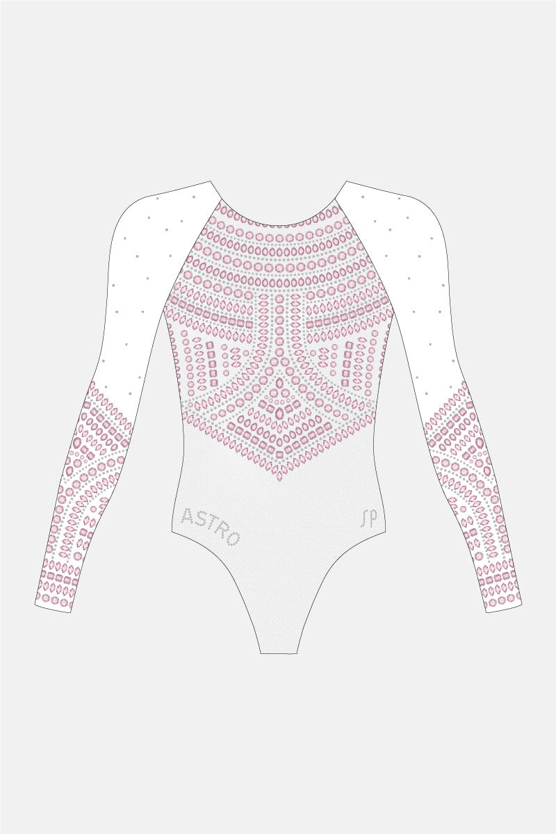 Zahili Long Sleeve Comp Leotard