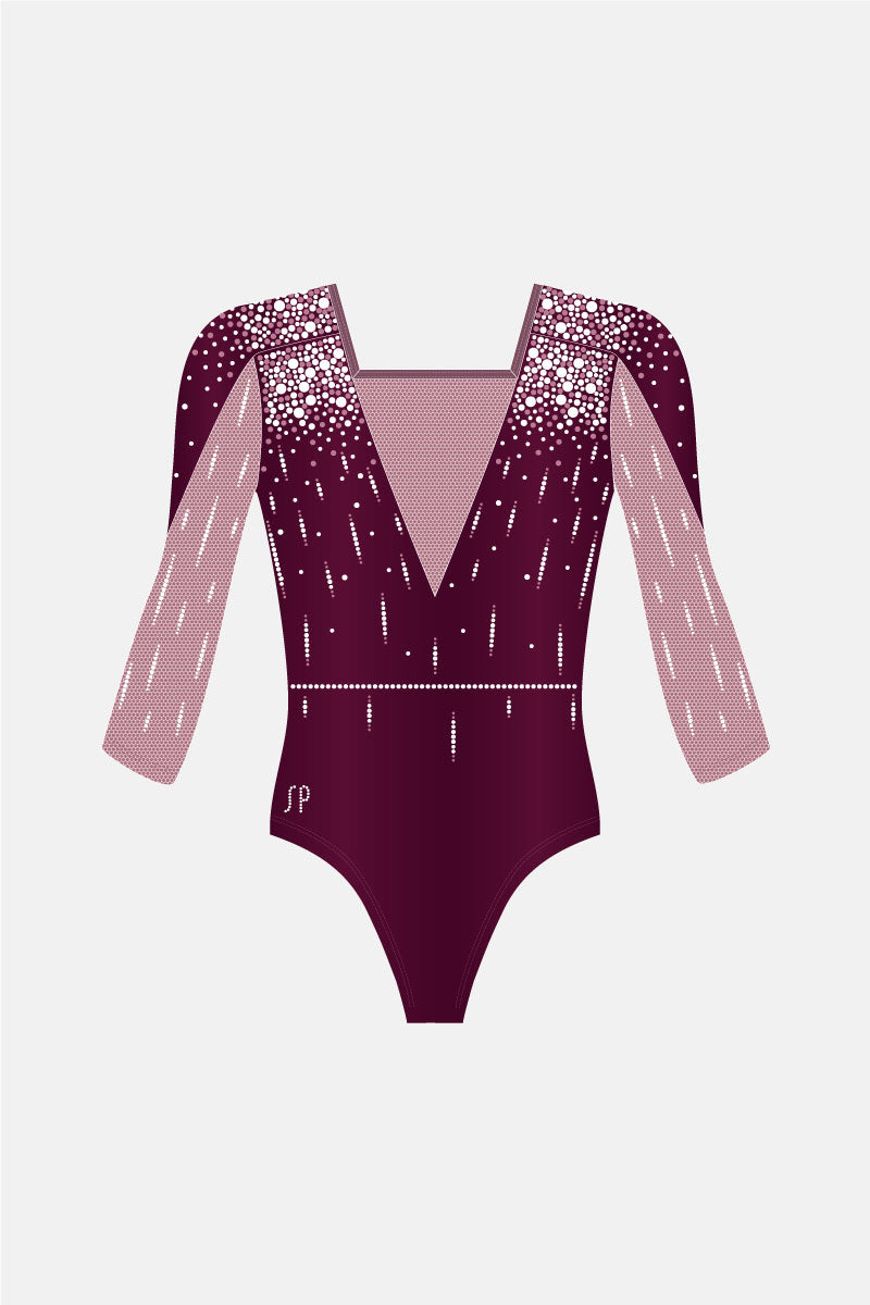 Custom 3/4 Sleeve Comp Leotard