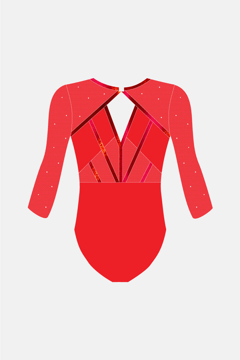 Xcel 3/4 Sleeve Leotard