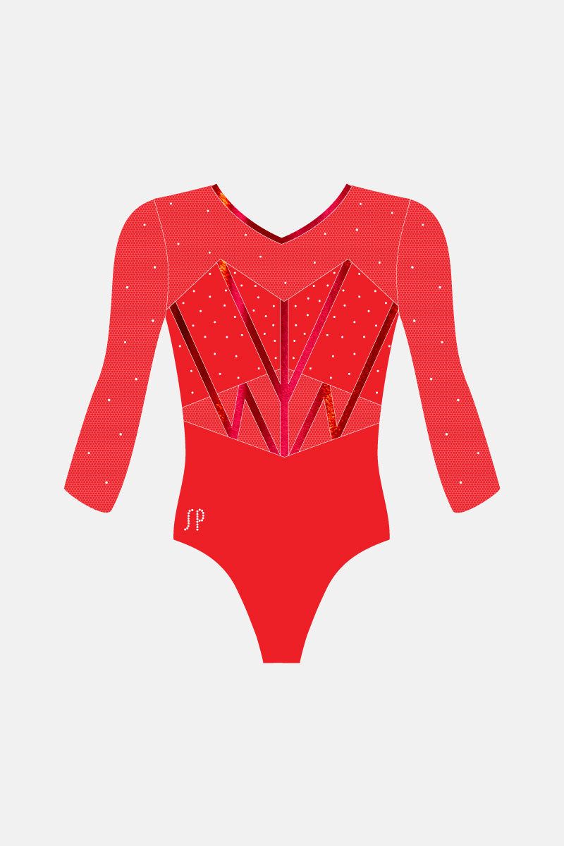 Xcel 3/4 Sleeve Leotard