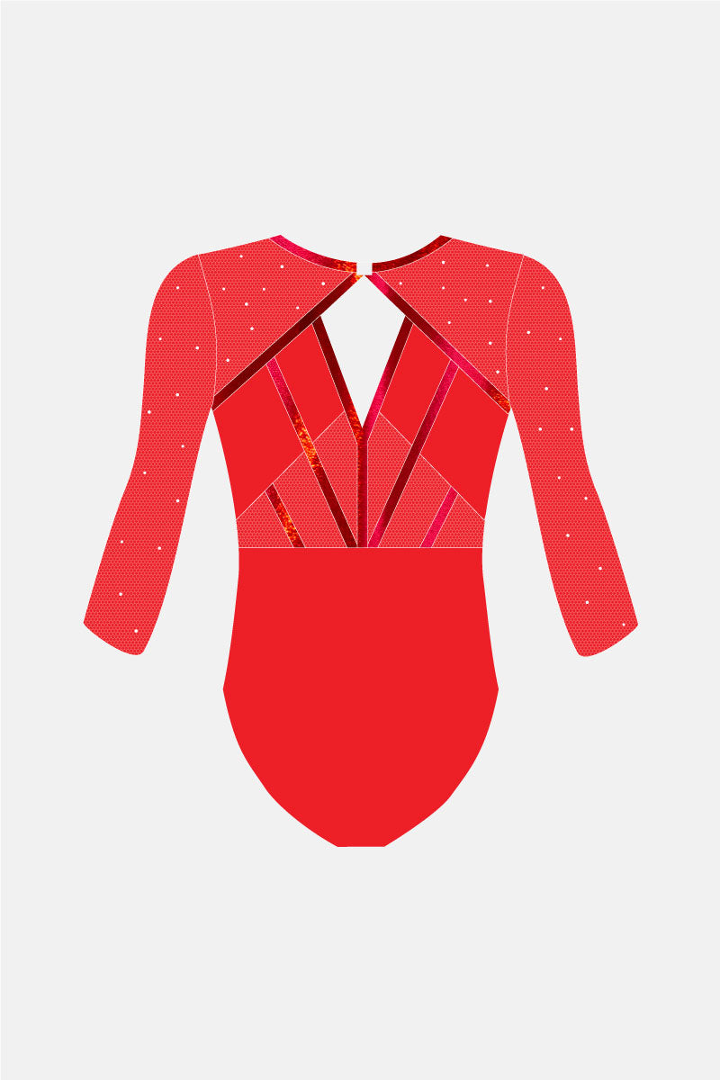 Bryn 3/4 Sleeve Leotard