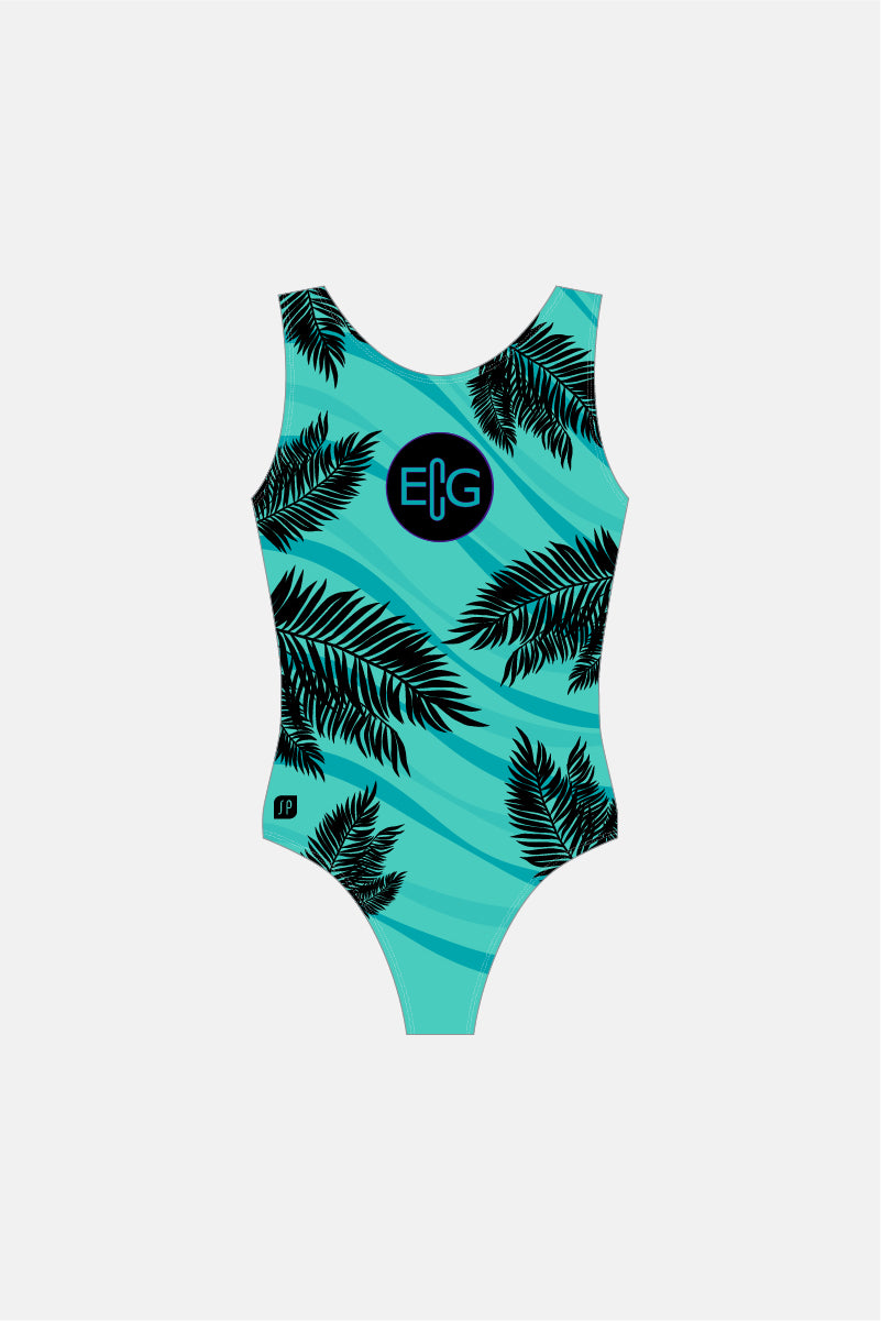 Palm Tree Training Tank Leotard