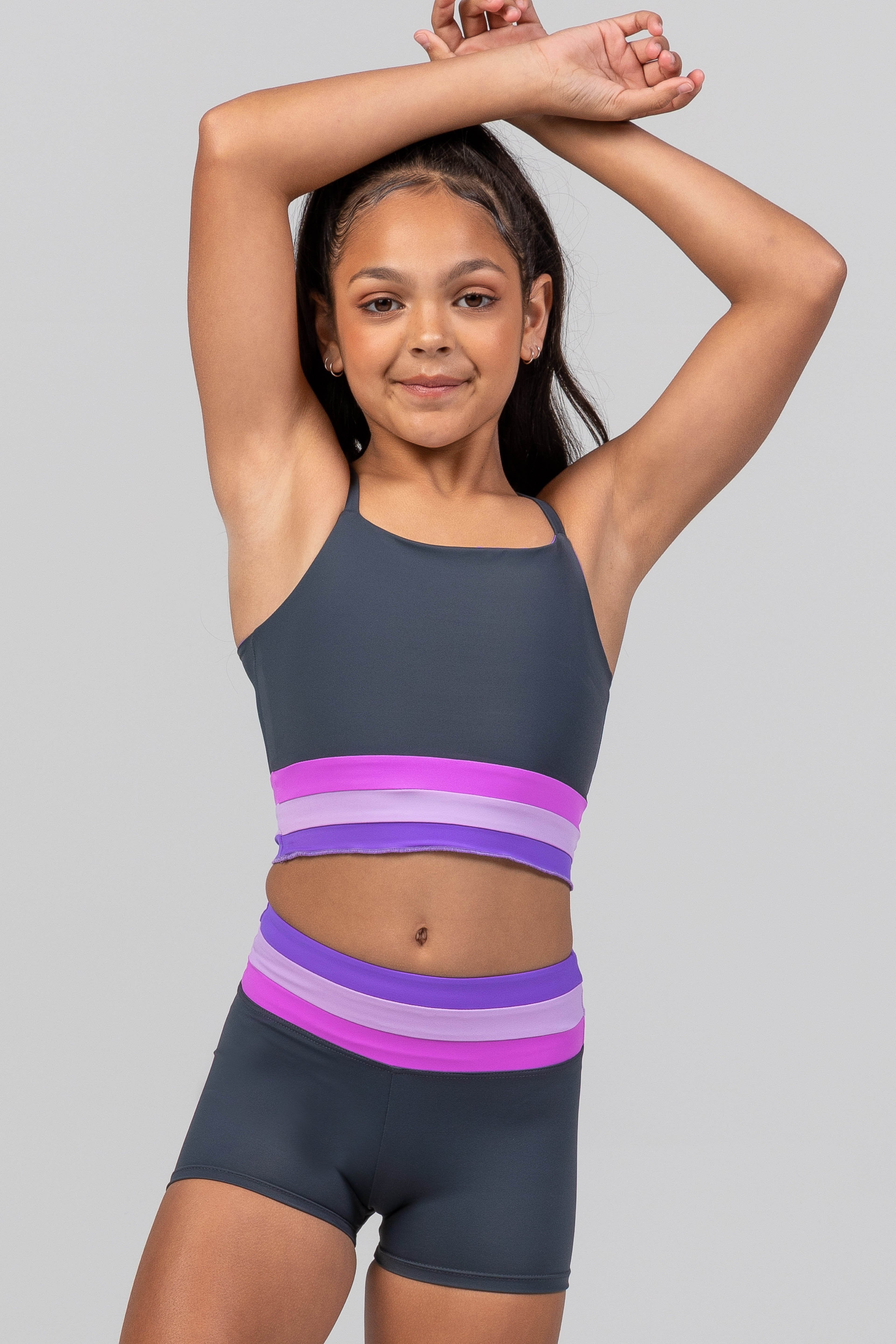 Soul Sounds Reversible Cropped Singlet