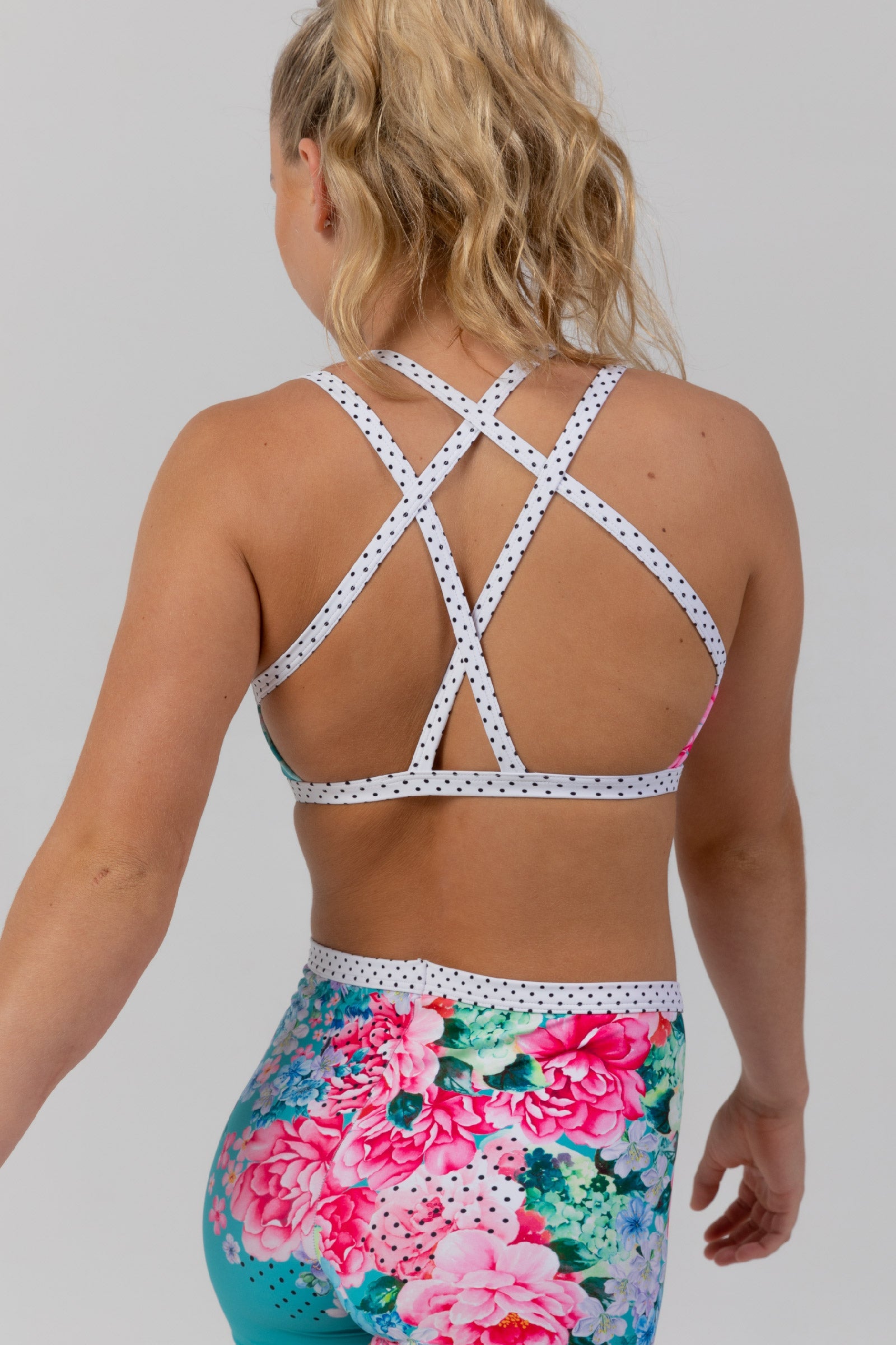 Azalea Blooms Crop Top