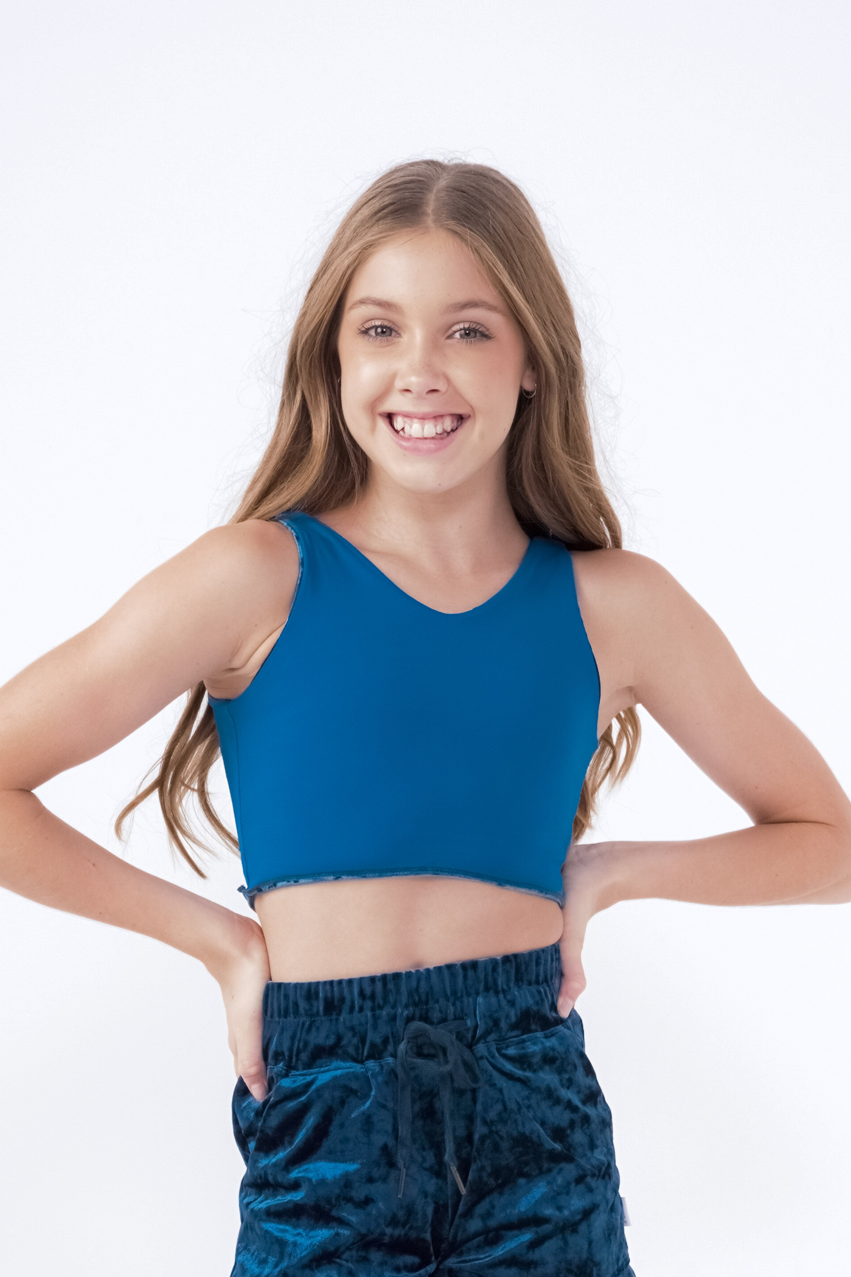 Ariel Reversible Cropped Singlet